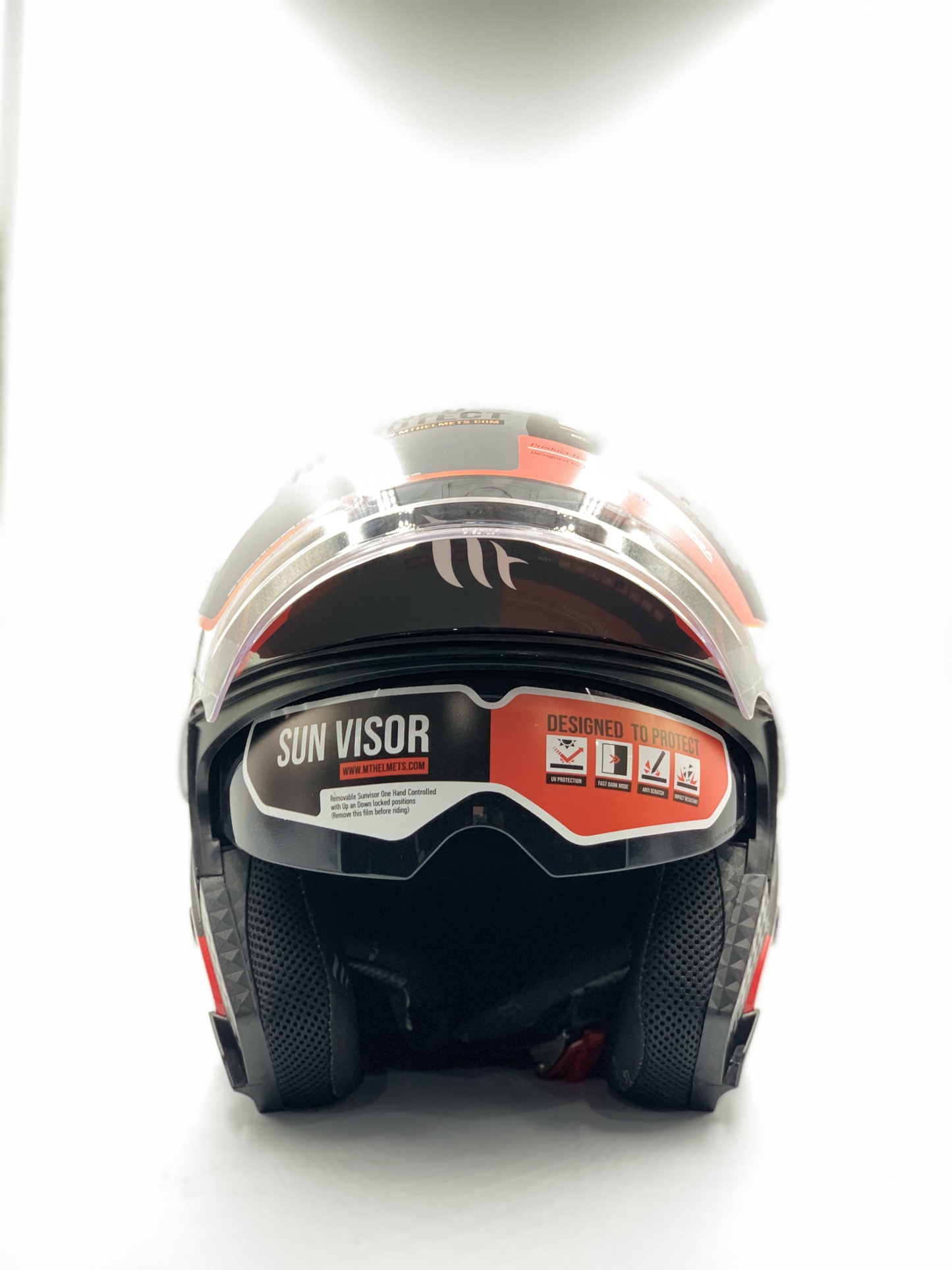 MT Helmet Thunder 3 SV Jet Madison B5 Gloss Red (ECE CERTIFIED)